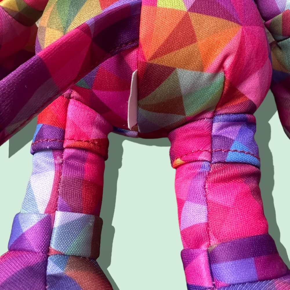 Disney Mickey Year of the Mouse 2020 Plush Colorful Kaleidoscope Design 16” Tall - Picture 7 of 9